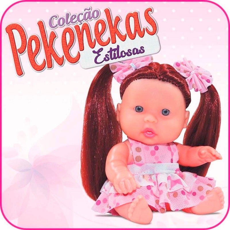 Boneca Infantil Meninas Coleção Pekenekas Estilosas Sid-nyl