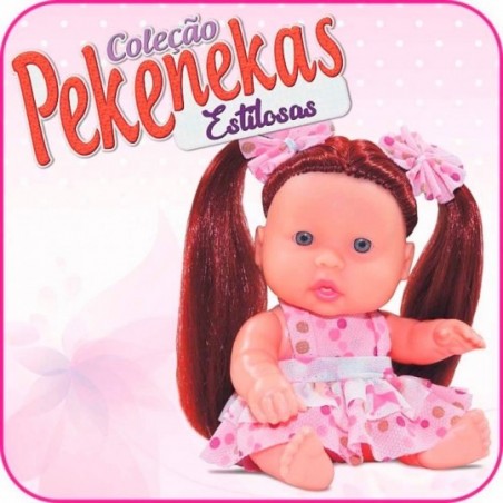 Boneca Infantil Meninas Coleção Pekenekas Estilosas Sid-nyl
