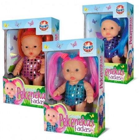 Boneca Infantil Meninas Coleção Fadas Estilosas Sid-nyl