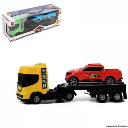 Carrinho Mini Reboque Infantil Cores Sortidas Bs Toys