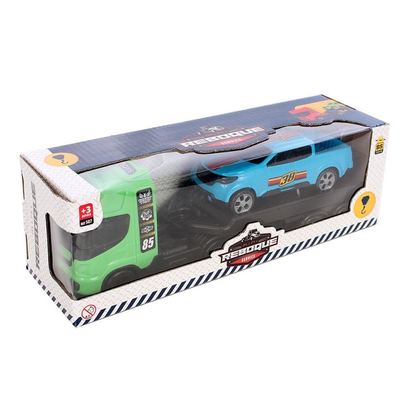 Carrinho Mini Reboque Infantil Cores Sortidas Bs Toys