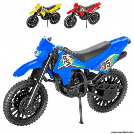 Moto De Trilha Mini Brinquedo Infantil Roda Livre Na Solapa