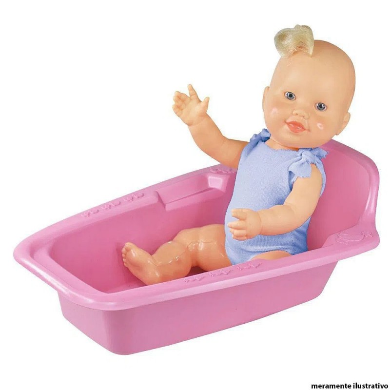 Boneca Infantil Mandinha Na Banheira Apolo No Atacado