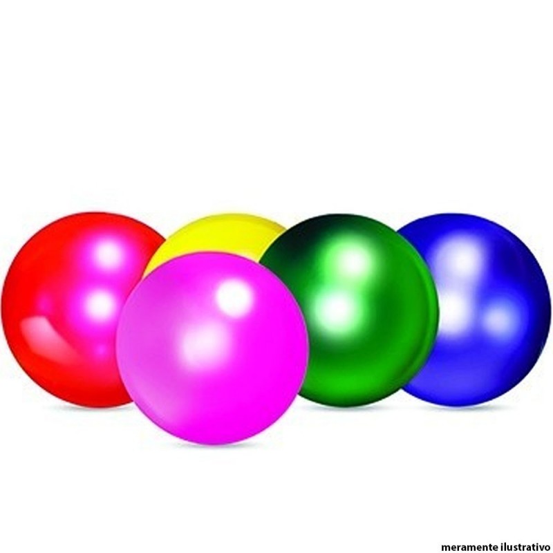 Bola Inflável Vinil Coloridas Lisas Sortidas 15 Cm Apolo