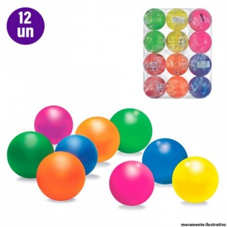 Kit 12 Bolinhas Colorida Anti Stress Pet Lisa Apolo Atacado