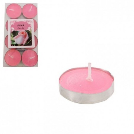 Kit 8 Velas Decorativas Coloridas No Atacado