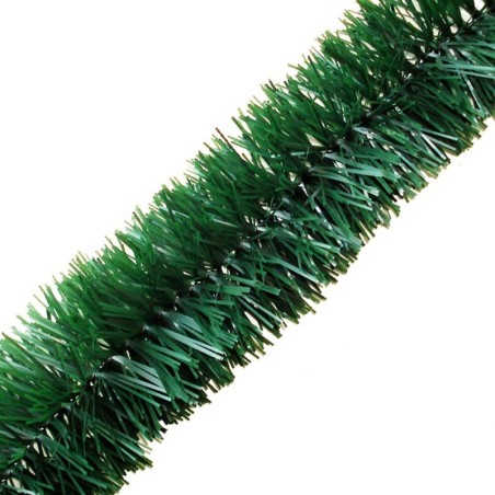 Enfeite Festão Opaco Verde Para Árvore De Natal 2 Metros