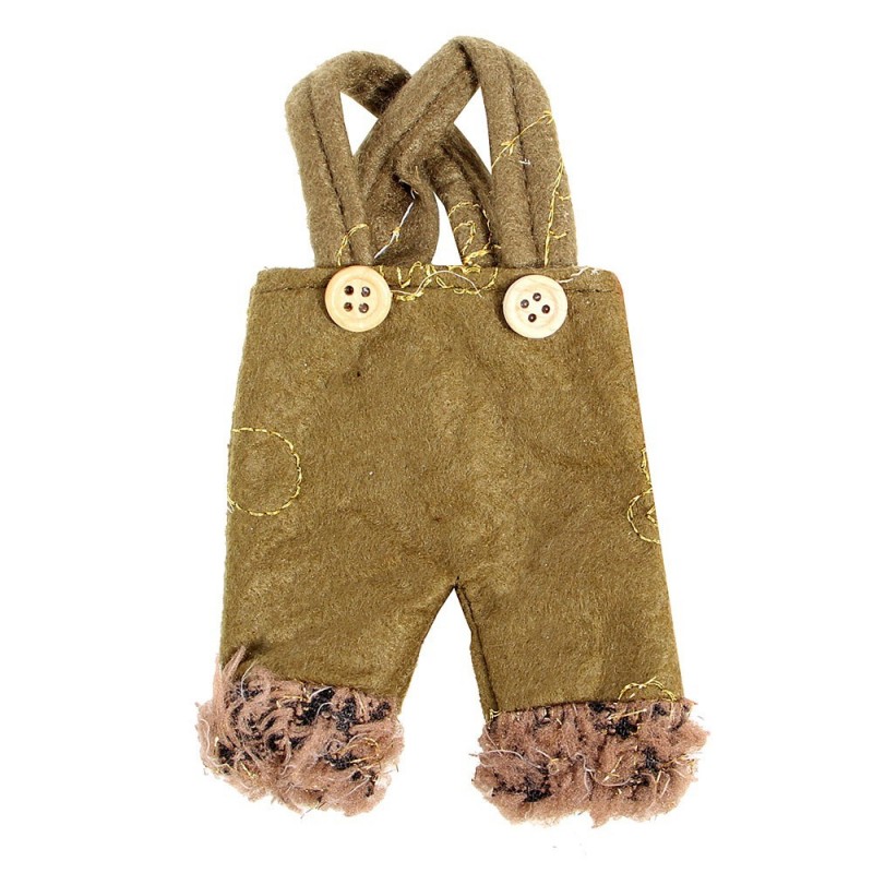 Enfeite Natalino Calça Papai Noel Com Ventosa No Atacado