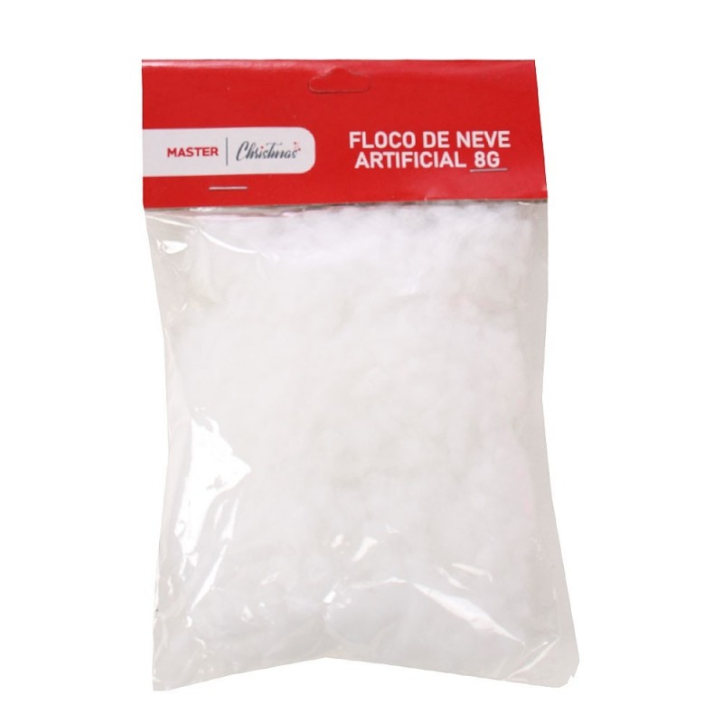 Floco De Neve Artificial Enfeite Natal 8G Atacado