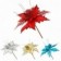 Pick Natalino Flor Decorativa Glitter 25 Cm Natal Atacado