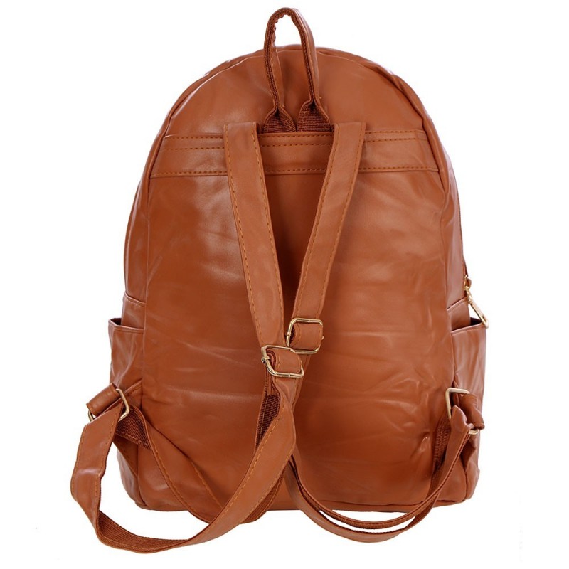 Bolsa Mochila Feminina Média Alto Relevo Matelassê PU