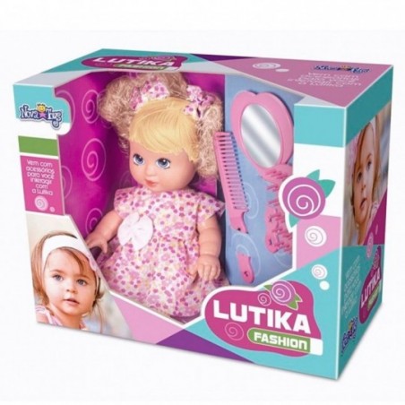 Boneca Infantil Lutika Fashion Acessórios Beleza Nova Toys