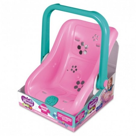 Cadeirinha Musical Baby Para Bonecas Nova Toys