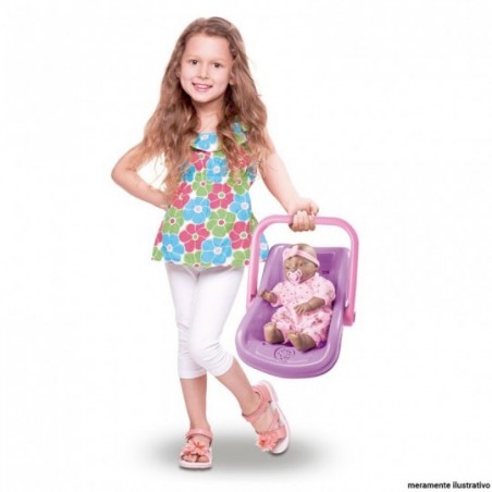 Cadeirinha Musical Baby Para Bonecas Nova Toys