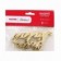 Kit 4 Enfeites Feliz Natal Pendurar 10X4,4CM Promoção