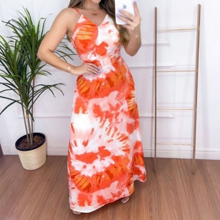 Vestido Feminino Midi Decote Transpassado Alcinha Bojo