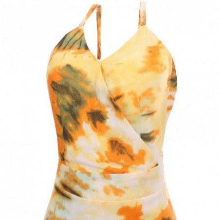 Vestido Feminino Midi Decote Transpassado Alcinha Bojo