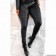 Calça Legging Feminina Cirrê Tratorada Preta No Atacado