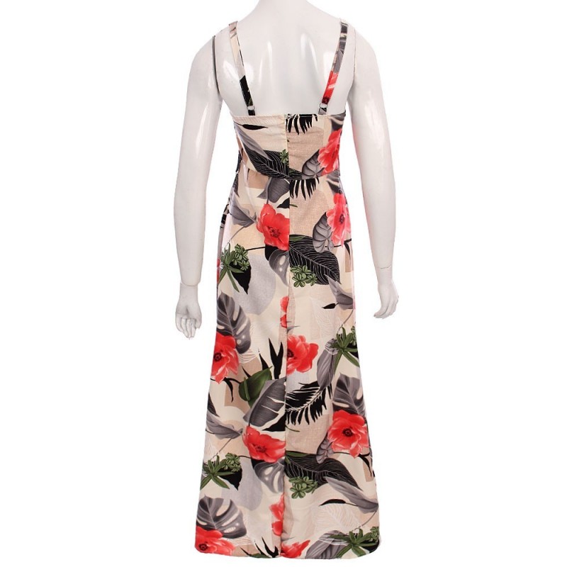 Vestido Feminino Longo Godê Bojo Alça Estampado Promoção