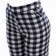Calça Feminina Pantacourt Xadrez Bolsos Amarração