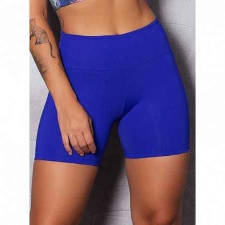 Bermuda Shorts Legging Azul Royal Fitness