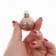 Kit 15 Bolas De Natal Decorativa Enfeite Champanhe 3 Cm