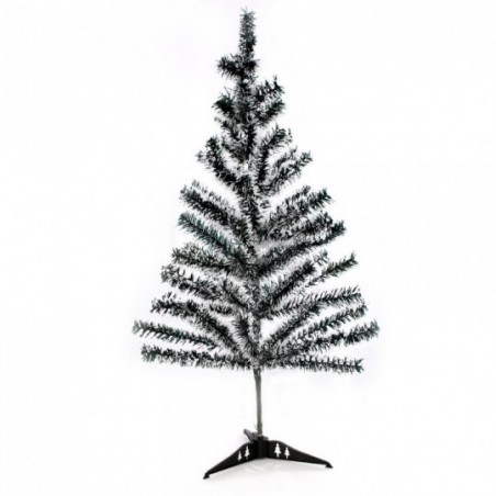 Árvore De Natal Com 90 Galhos Verde Nevados 90 cm