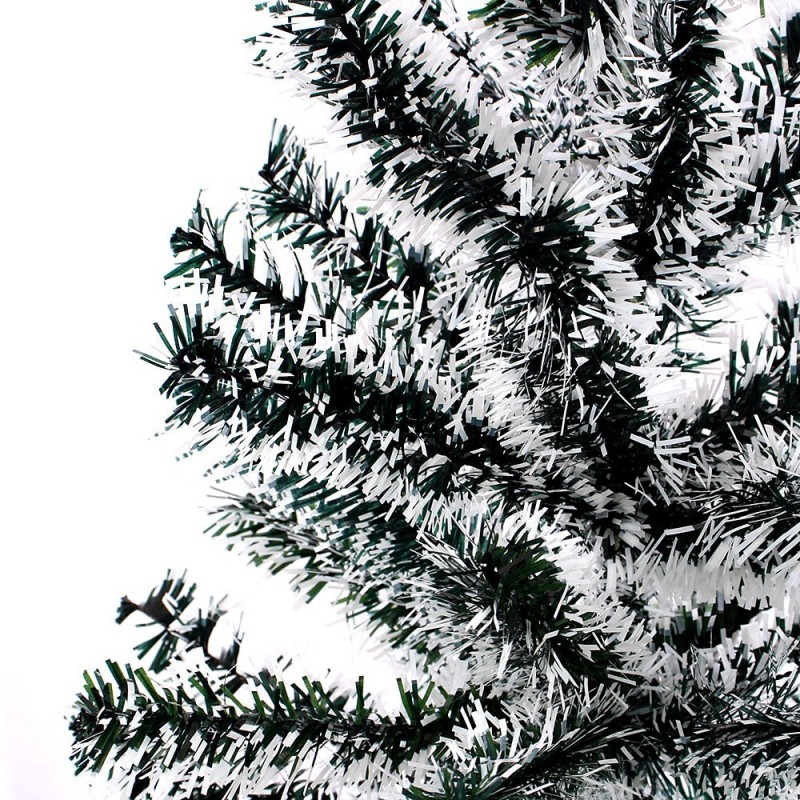 Árvore De Natal Com 90 Galhos Verde Nevados 90 cm