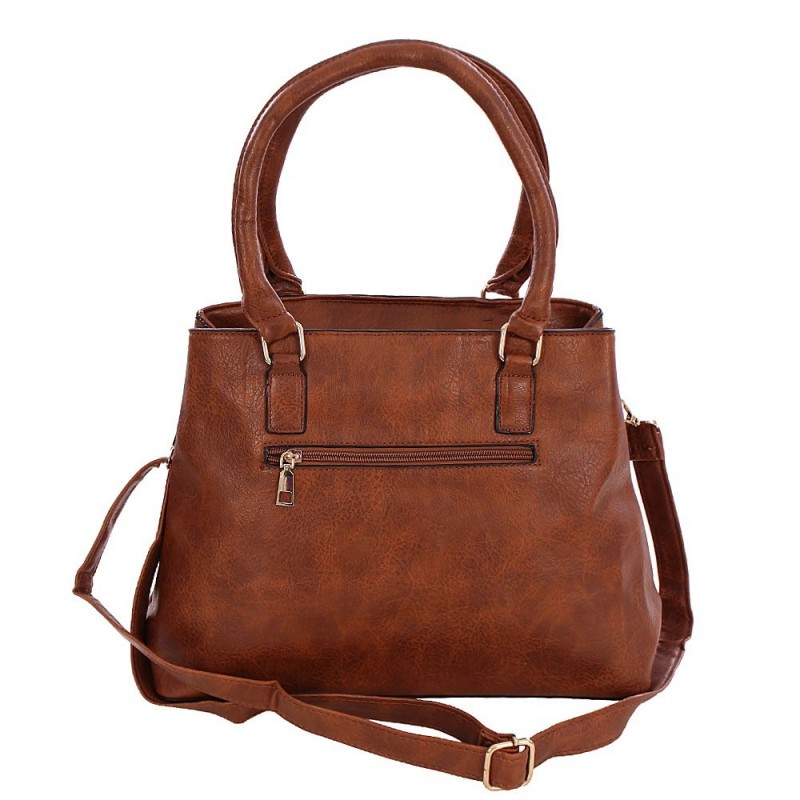 Bolsa Totem Feminina Duas Repartições Com Detalhes Vazados