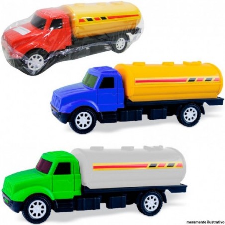 Caminhão Tanque Infantil Roda Livre Colors Solapa Atacado