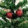 Kit 15 Bolas Vinho Lisa Enfeite Árvore Natal 3 Cm No Tubo