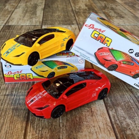 Carro Sport Car Com Som E Luz A Pilha Cores Sortidas