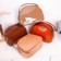 Bolsa Feminina Alça De Mão Estruturada Em Verniz