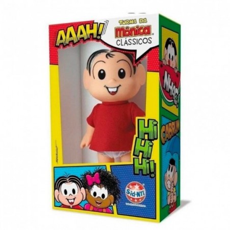Boneca Turma Da Mônica Clássicos Mônica 24 Cm Sid Nyl