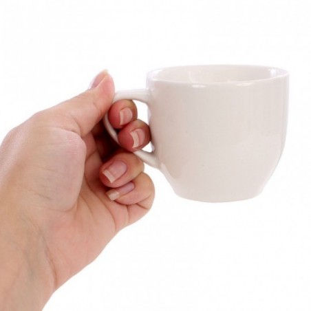 Xícara Porcelana Chá Café Branca 170 Ml