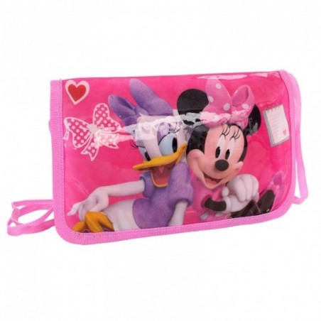 Bolsa Transversal Infantil Meninas Princesas Rosa