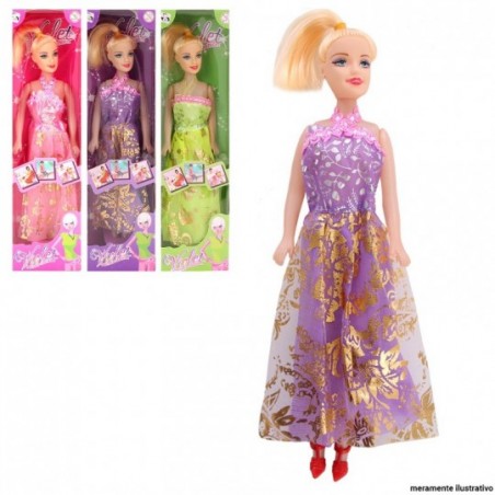 Boneca Violet Fashion Infantil Modelos Sortidos 26 Cm