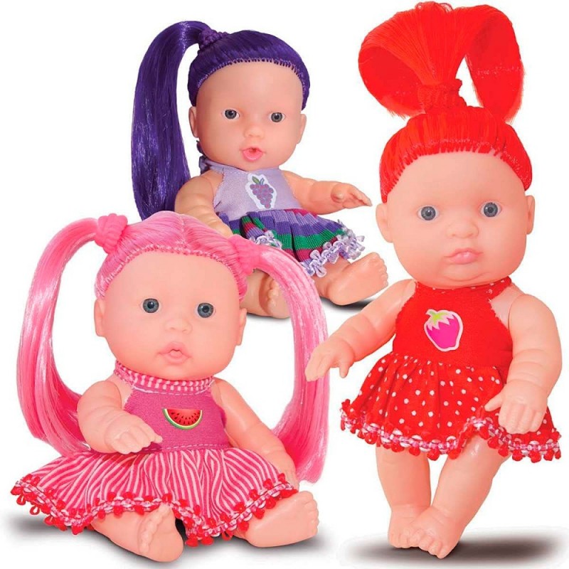 Boneca Infantil Meninas Pekenekas Cheirosinhas Sid nyl