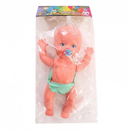 Boneca Bebezão Infantil Com Chupeta E Mamadeira Pica Pau