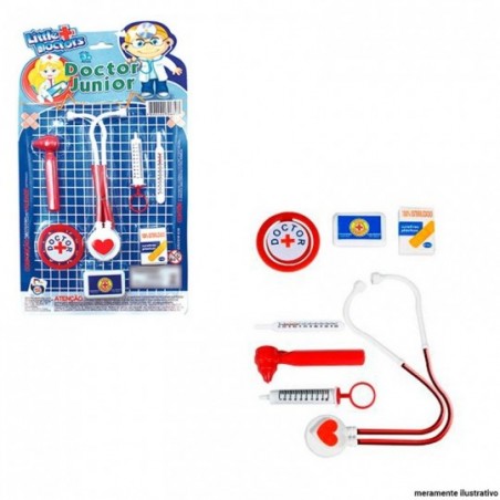 Kit Médico Brinquedo Infantil Meninos Com 7 Peças