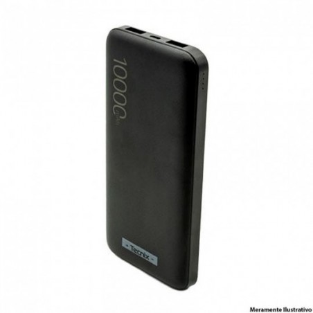 Carregador Portátil Power Bank 3 Entradas 10000mAh Tecnix