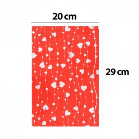 Kit 20 Sacos Presente R$0,85 Metalizado 20 cm x 29 cm