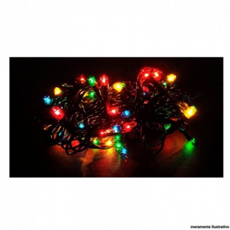 Pisca Pisca Natal 100 Mini Lâmpadas Coloridas Arroz 4M 220V