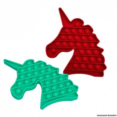 Brinquedo Sensorial Pop It Silicone Formatos E Coloridos