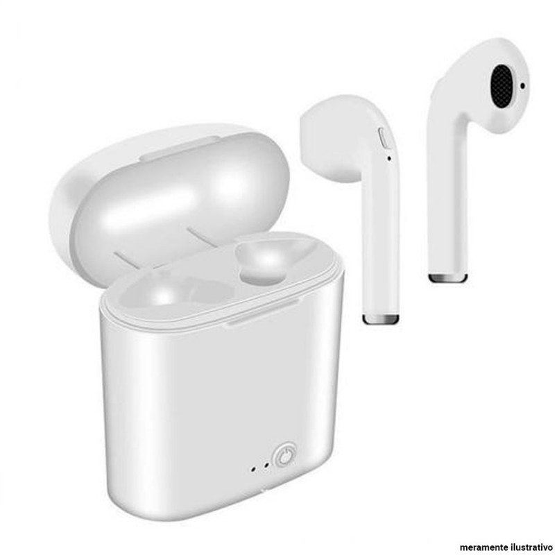 Fone De Ouvido Bluetooth I7 Mini Sem Fio TWS
