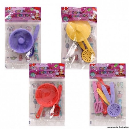 Kit Cozinha Infantil Panelinha E Espátula