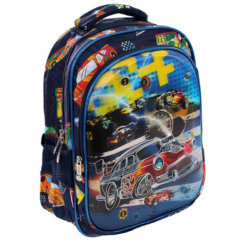 Mochila Infantil Em Promoção Estampa Carros Em 3D