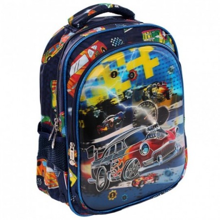 Mochila Infantil Em Promoção Estampa Carros Em 3D