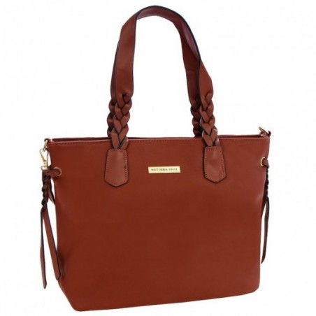 Bolsa Luxo Totem Feminina Grande Alça Dupla Em Tressê