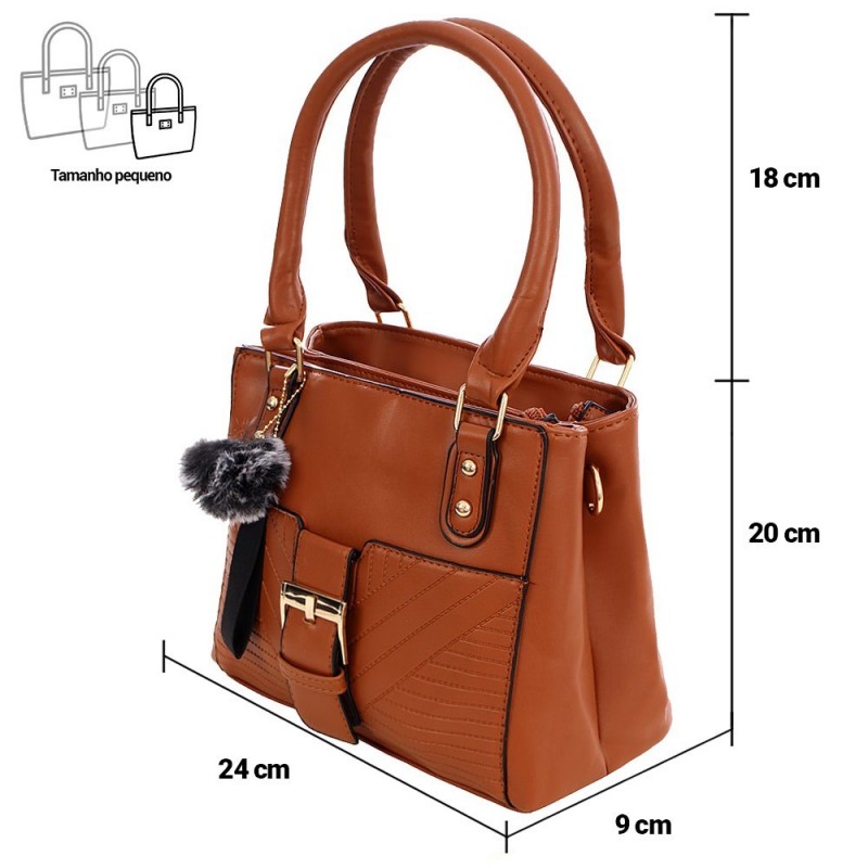 Bolsa Feminina Pequena Executiva Em Alto Relevo Matelassê